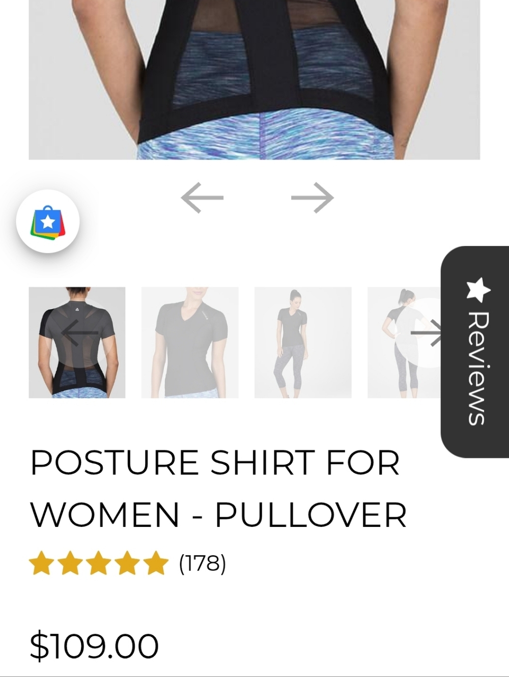 Posture Correction Shirt - Short Sleeve Black Shirt By Align
